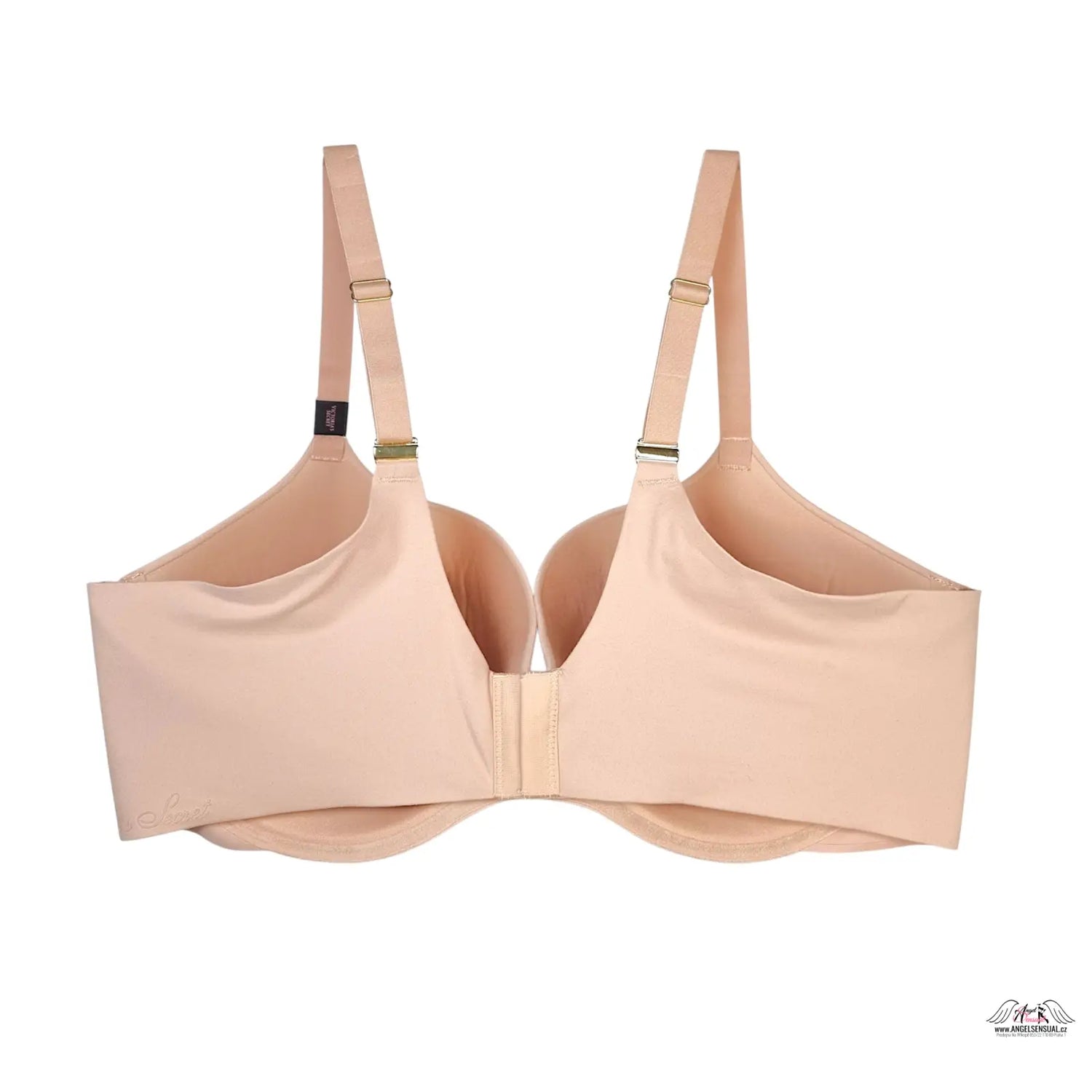Beige podprsenka s podložkou Victoria’s Secret Perfect Shape, angel sensual, nastavitelnými ramínky