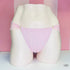 Růžové bikiny s tenkými postranními pásky od Agent Provocateur pro každodenní pohodlí