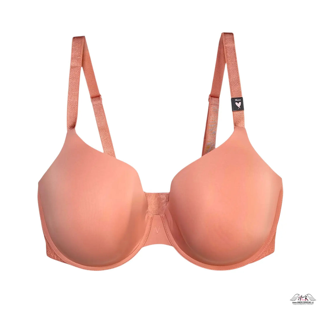 Hladká podprsenka Victoria’s Secret s jemnou krajkou a hladkými košíčky