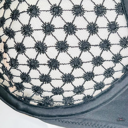 Victoria’s Secret Podprsenka Secret Unlined s kruhovou síťkou a hvězdicovými průsečíky