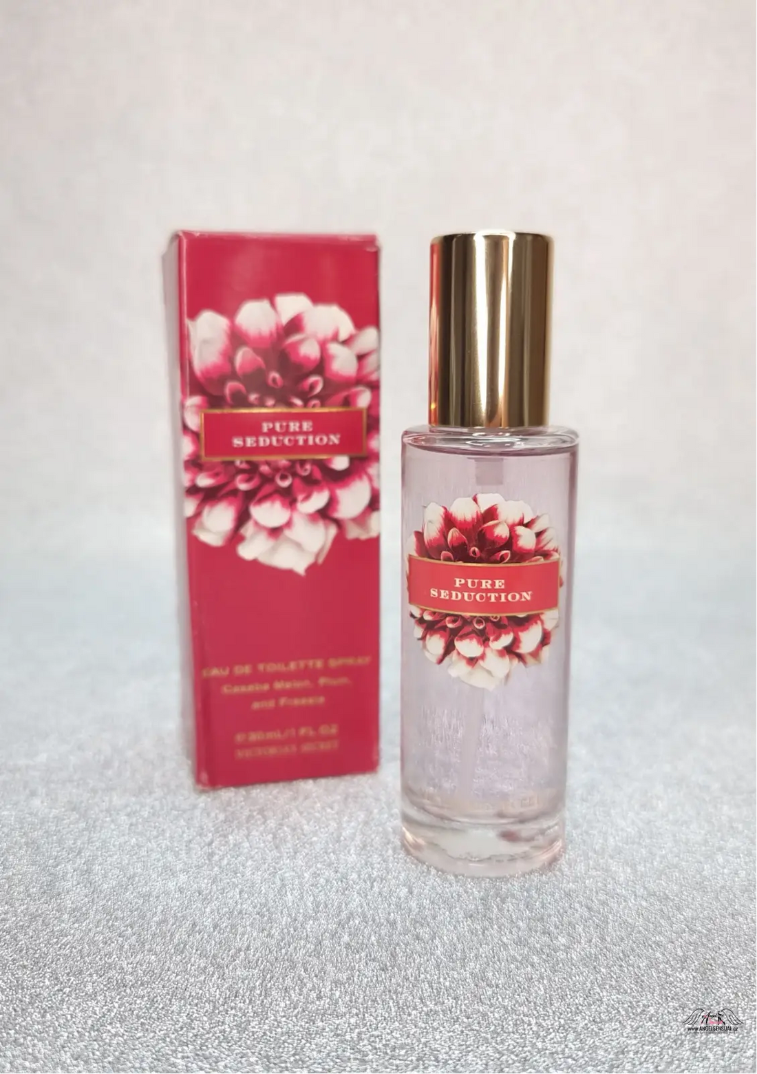 Obrázek lahvičky a krabičky Victoria’s Secret Pure Seduction toaletní potřeby pure seduction