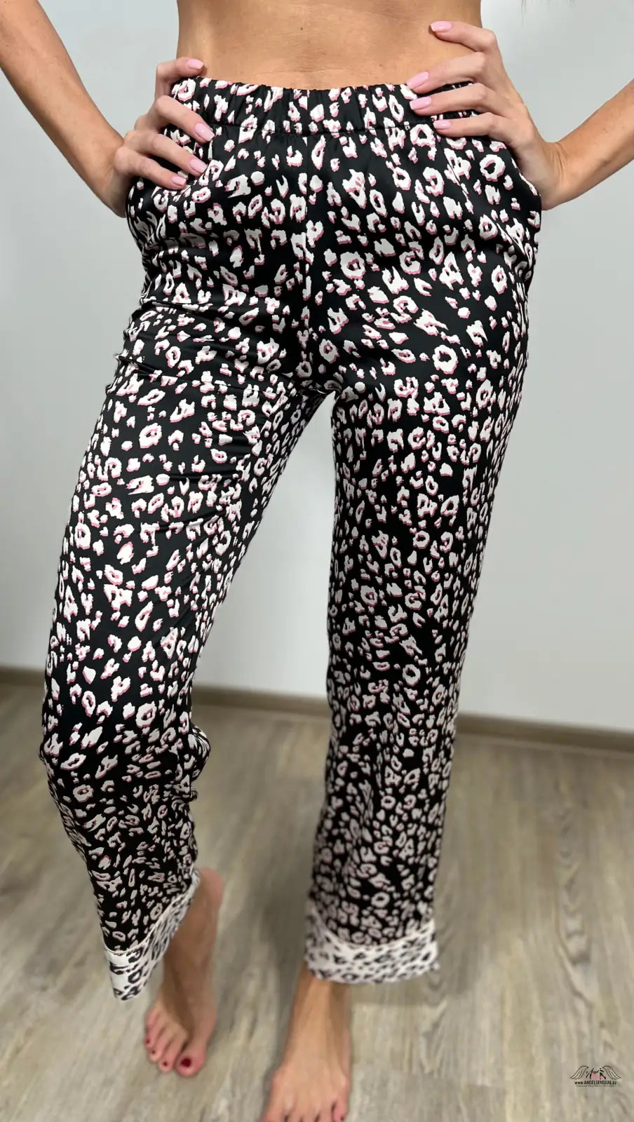Leopardí pyžamové kalhoty Victoria’s Secret s agent provocateur style