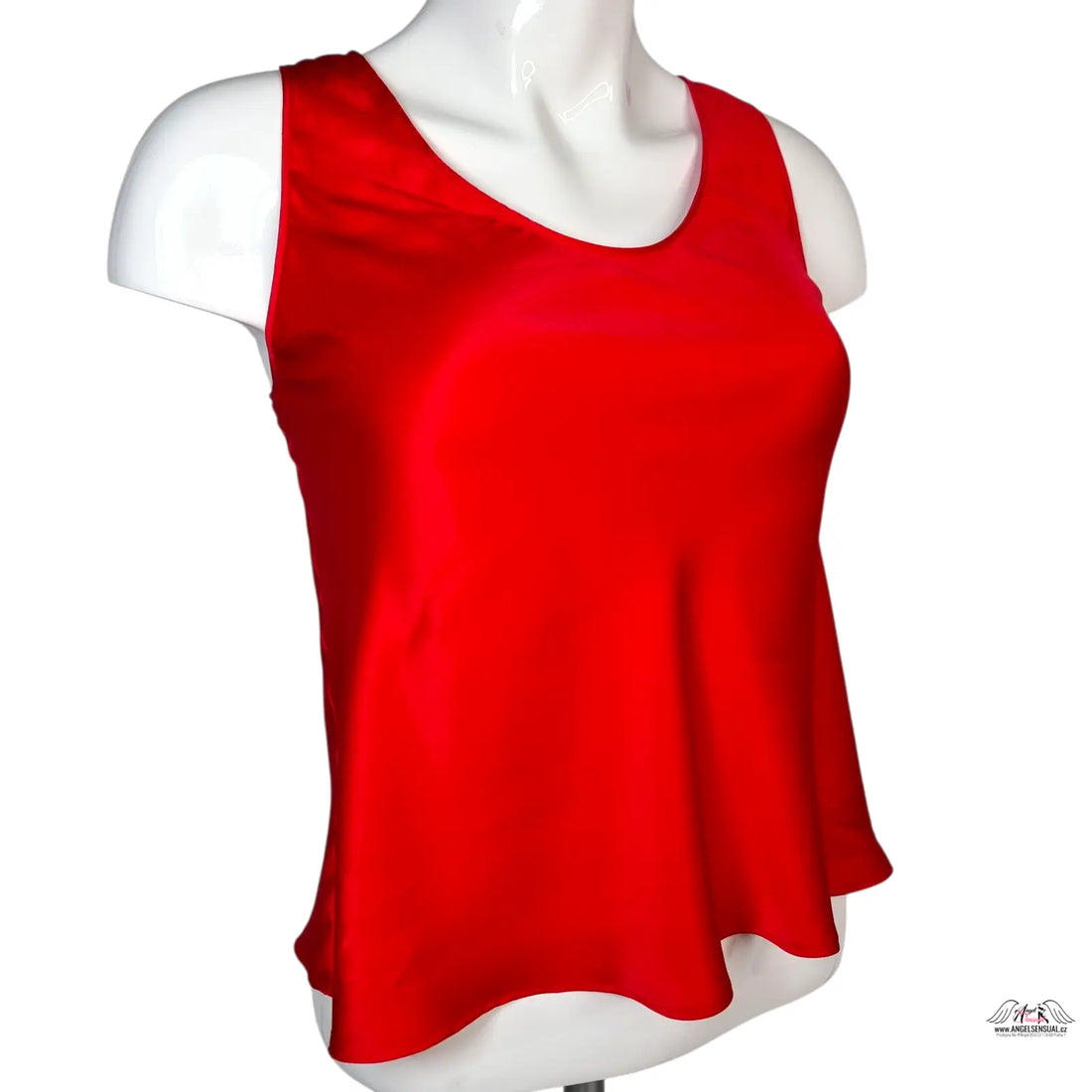 Red saténová košile Victoria’s Secret Saténová Košilka přináší svůdný vzhled