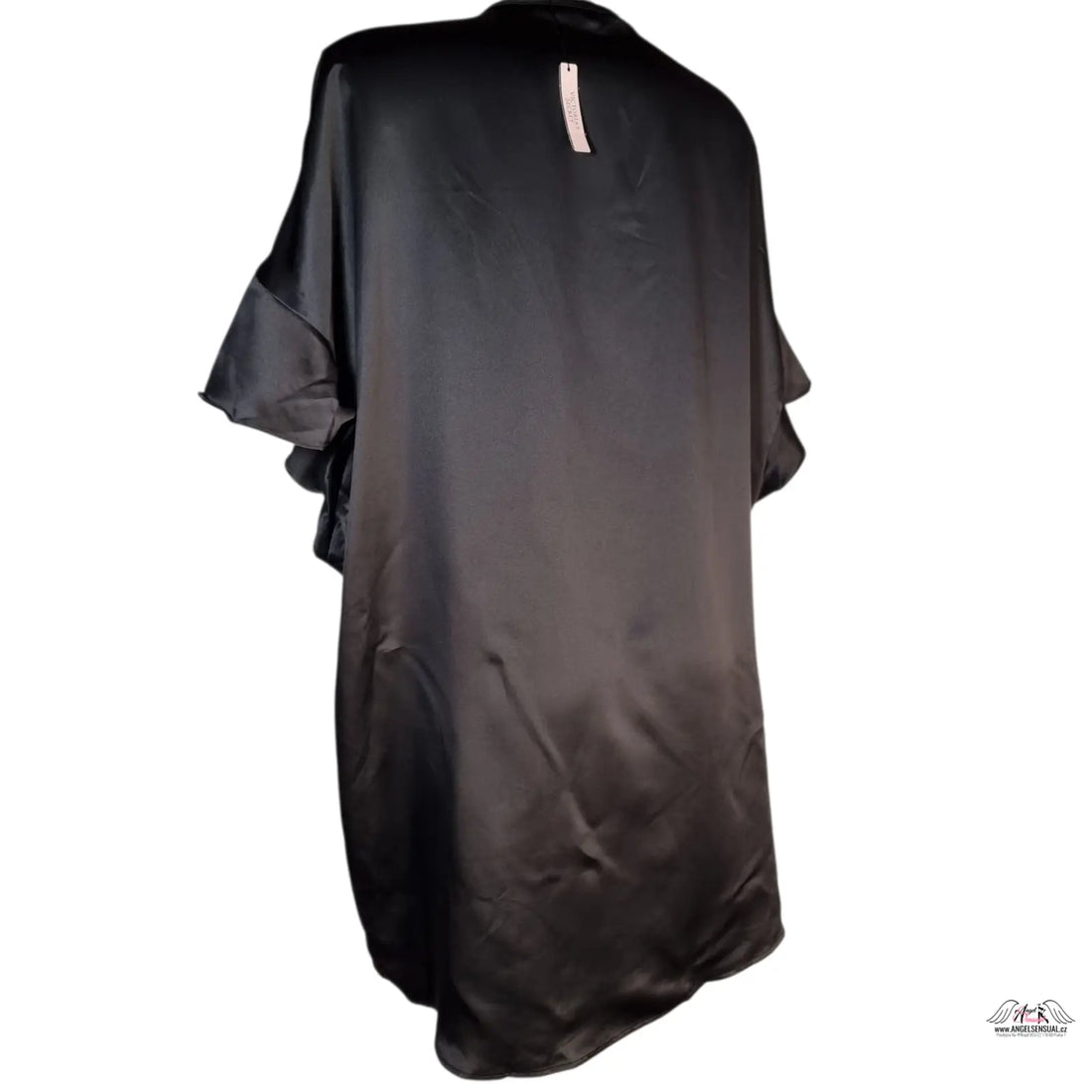 Victoria’s Secret saténový župánek Love s ruffled sleeves, luxusní apparel &amp; accessories
