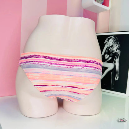 Manekýn spodní díl plavek s pestrobarevnými pruhy, Victoria’s Secret Šňůrky Boky