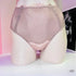 Elegantní tanga Victoria’s Secret s vysokým pasem a stříbrnými nitěmi na prodej