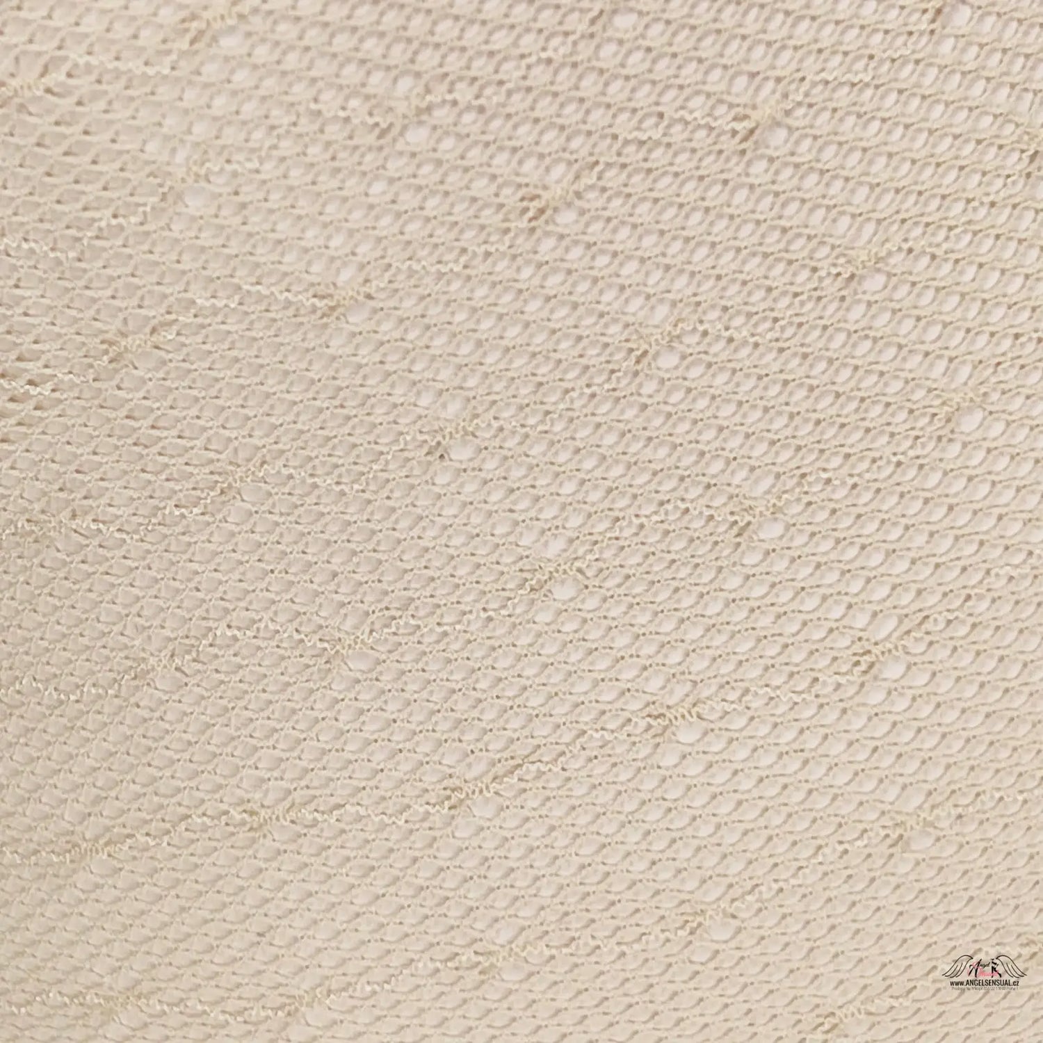 Beige texturovaná tkanina s diagonálním vzorem, vysokým pasem, apparel &amp; accessories