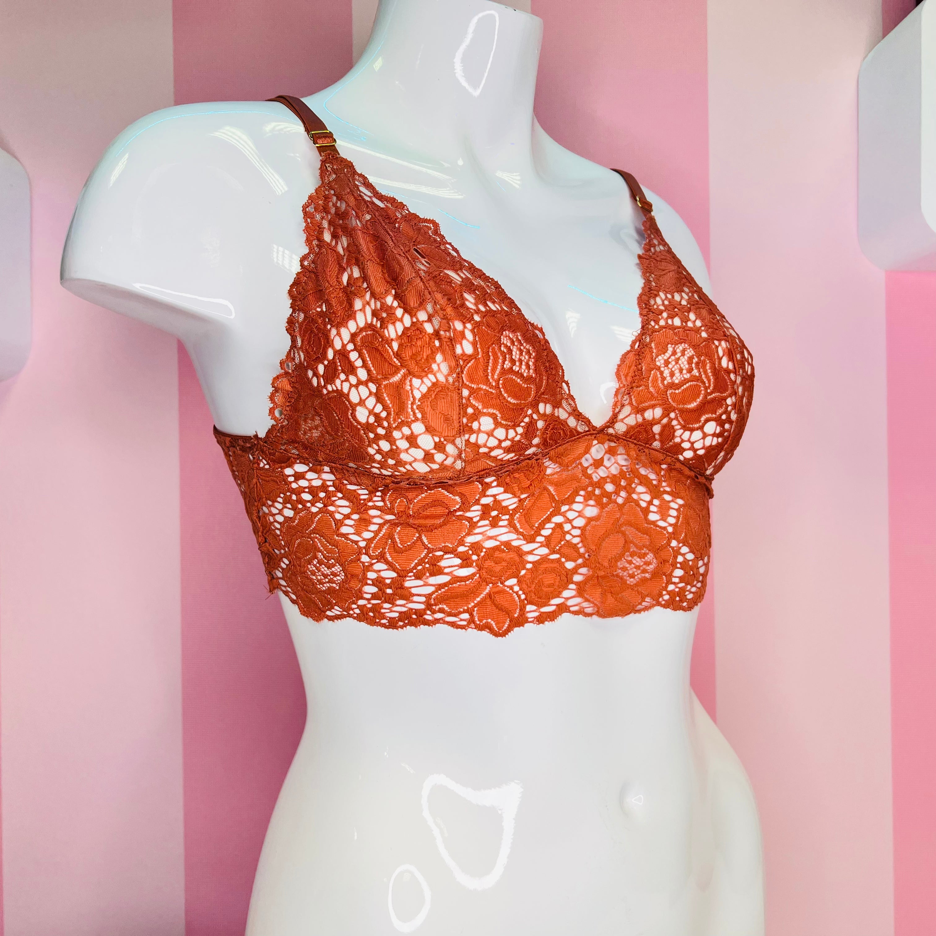 Victoria’s Secret VERY SEXY Bralette - Oranžová / S / Nové se štítky - Braletka