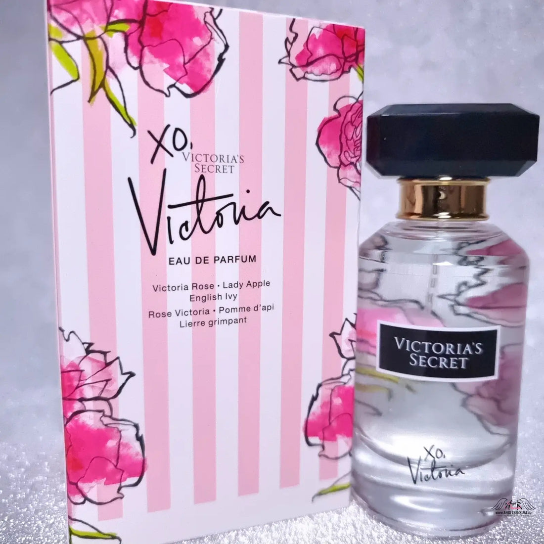 Victoria’s Secret XO Victoria Eau de Parfum bottle and box, for apparel &amp; accessories