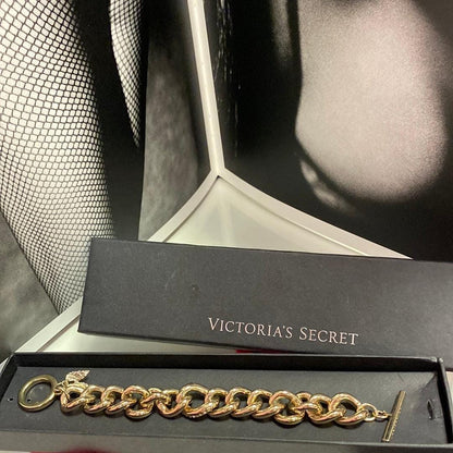 Zlatý náramek - Univerzální / Zlatá / Nové se štítky - Náramek Victoria’s Secret