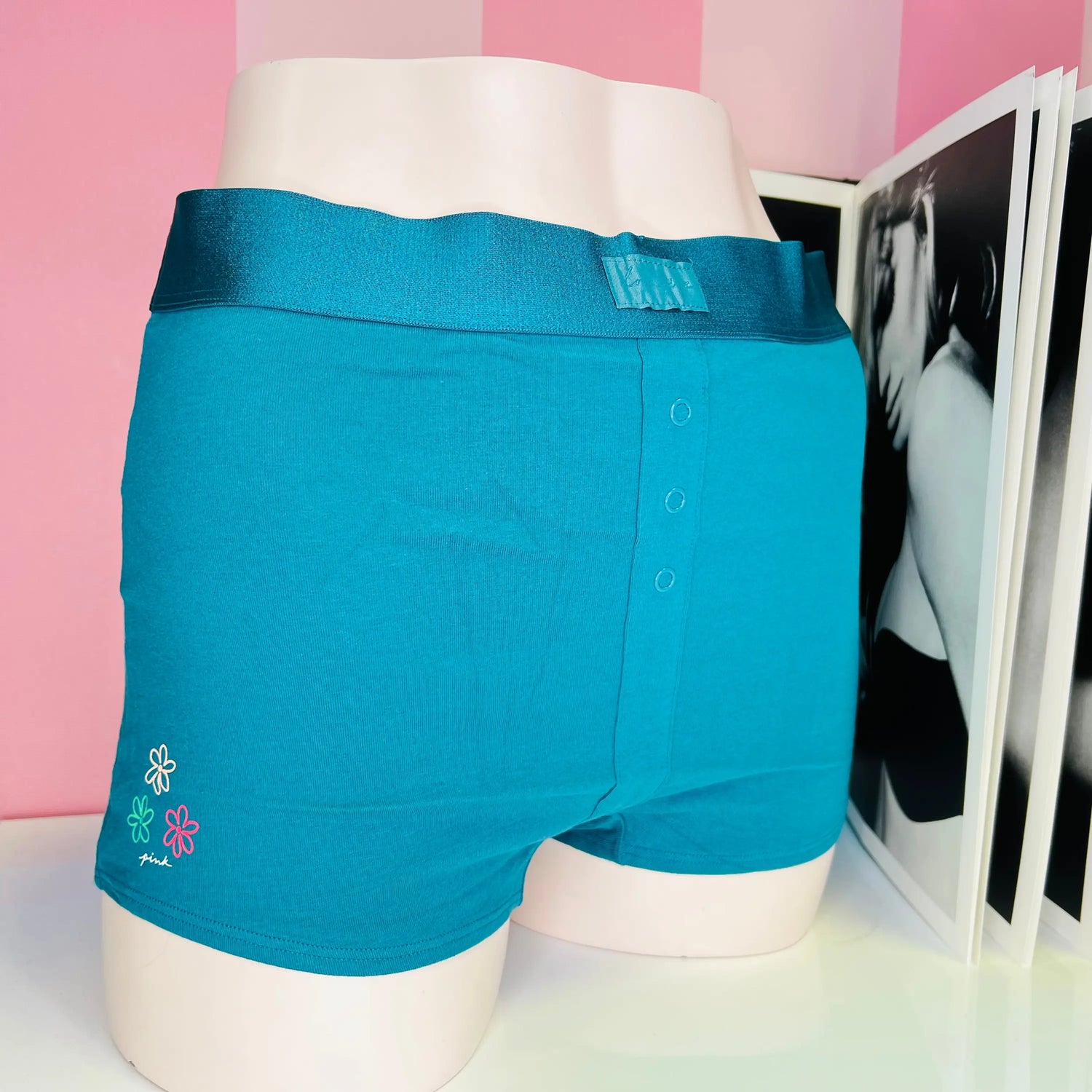 Bavlněné boxerky - Boyshort/boxer Victoria’s Secret