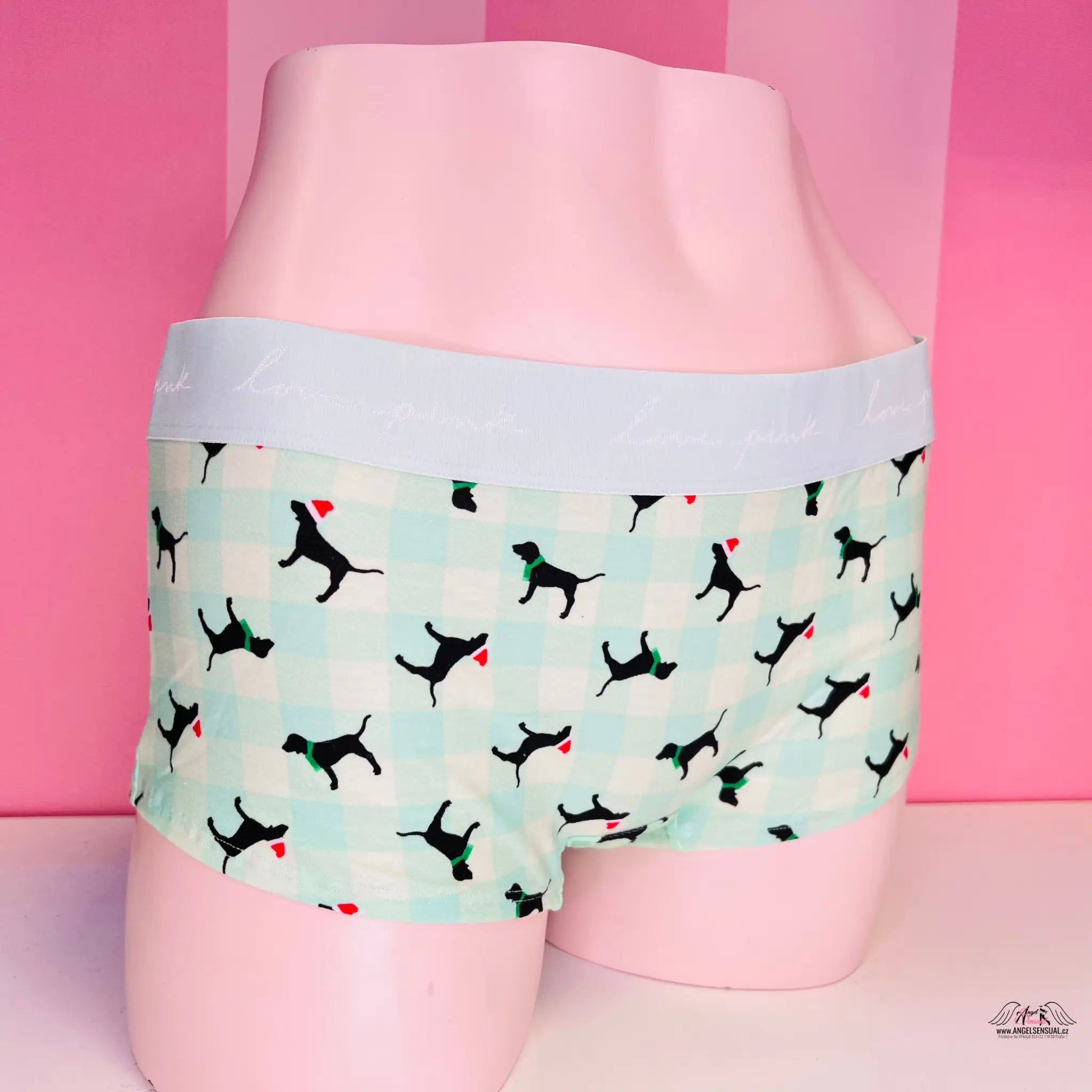 Bavlněné shortie - Kalhotky PINK