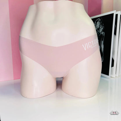 Bezešvé světle růžové tanga - XS / Světle růžová / Nové se štítky - Tanga Victoria’s Secret