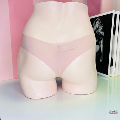 Bezešvé světle růžové tanga - XS / Světle růžová / Nové se štítky - Tanga Victoria’s Secret