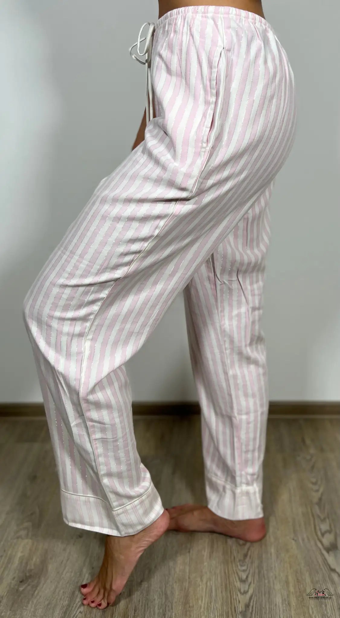 Ikonické pyžamové kalhoty - Růžová / M / Nové se štítky - Pyžamové Victoria’s Secret