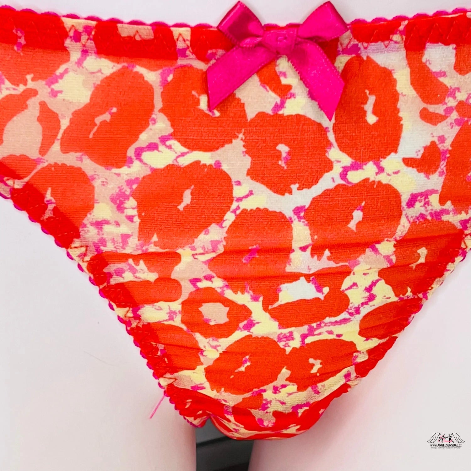 Kalhotky Kit Leopard - L / Červená / Nové se štítky - Agent Provocateur