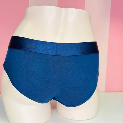 Kalhotky s ozdobnými kamínky - M / Námořnická / Nové se štítky - Victoria’s Secret