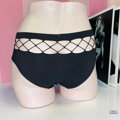 Kalhotky s prošíváním - XS / Černá / Nové se štítky - Victoria’s Secret
