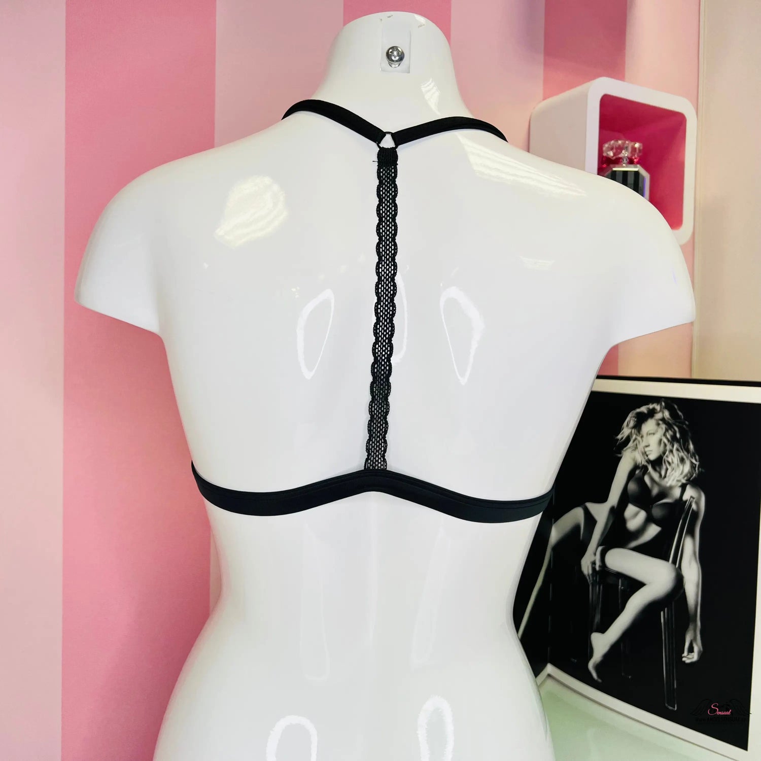 Krajková braletka - Černá / S / Nové se štítky - Braletka Victoria’s Secret