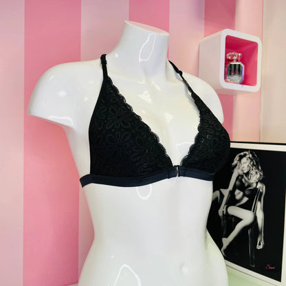 Krajková braletka - Černá / S / Nové se štítky - Braletka Victoria’s Secret