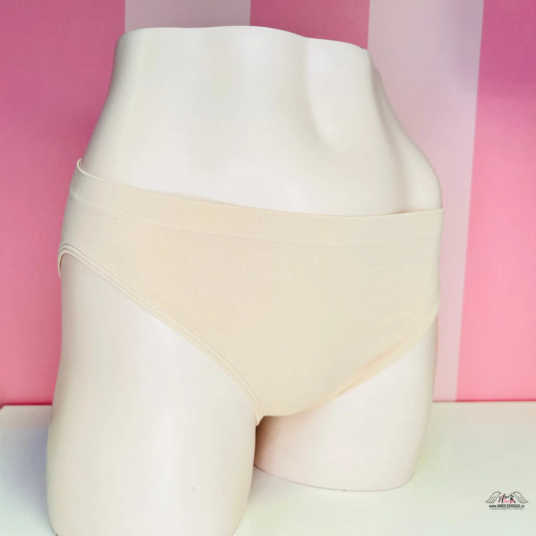 Krémové kalhotky - L / Krémová / Nové se štítky - Kalhotky Victoria’s Secret
