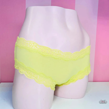 Limetkové kalhotky - L / Limetková / Nové se štítky - Cheekster Victoria’s Secret