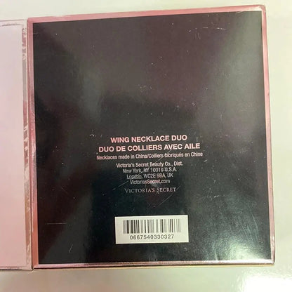 Set dvou náhrdelníků - Univerzální / Zlatá / Nové se štítky - Náhrdelník Victoria’s Secret