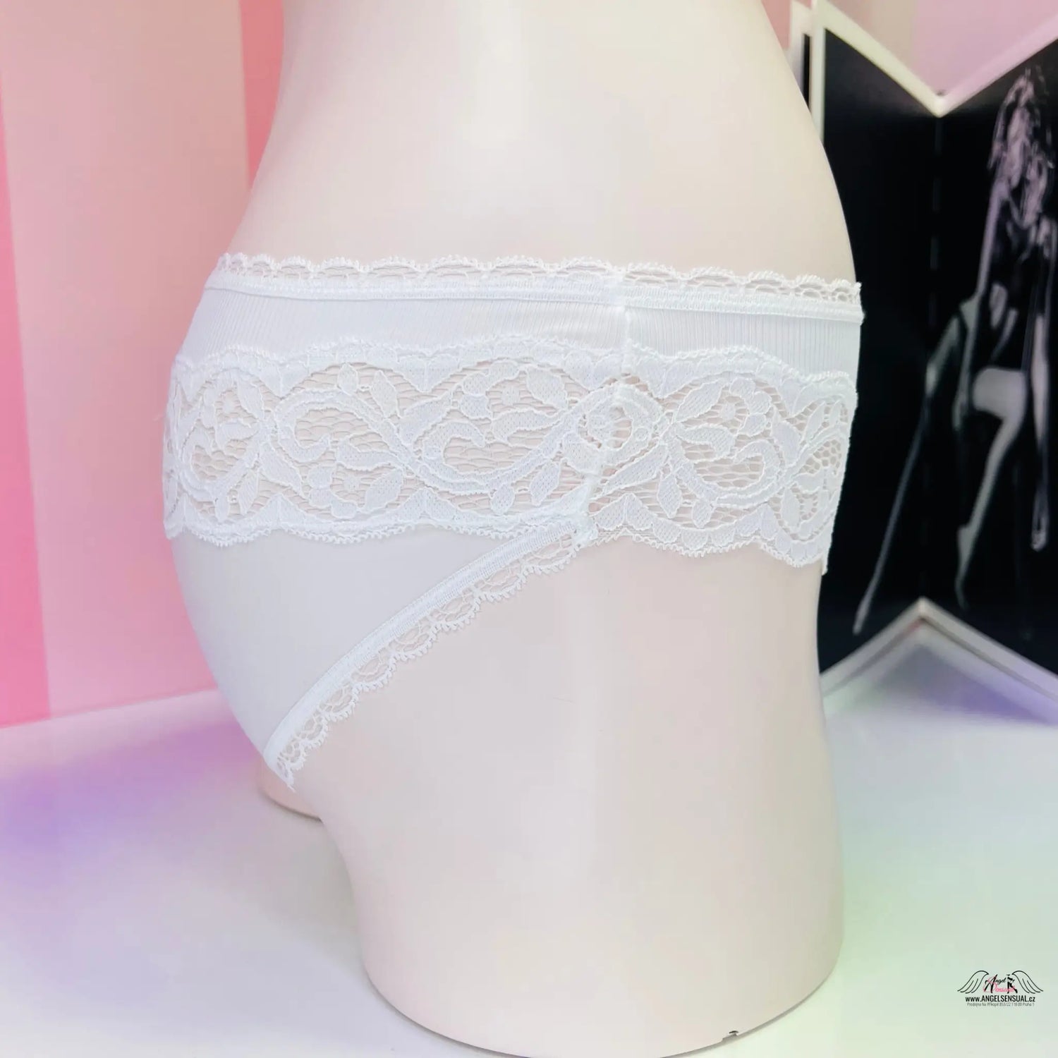 Shine &amp; Lace Bikini Panty - Kalhotky Victoria’s Secret
